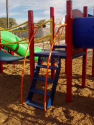 Inclined Step Ladder